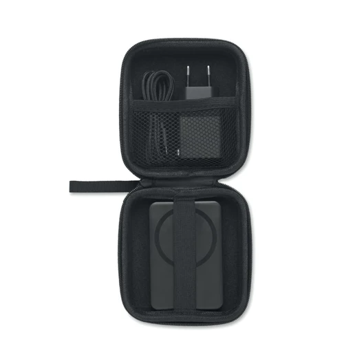 ATLAS Mágnes powerbank szett 5000mAh Fekete 
