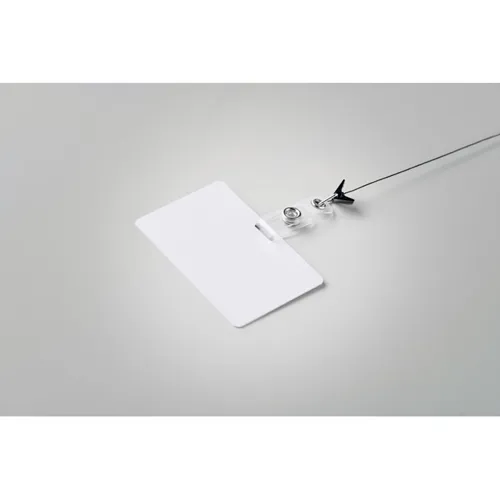 BADSMALL Nyakpánt kártya 54x86 mm Fehér 