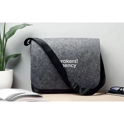 BAGLO RPET filc laptop táska Szürke 