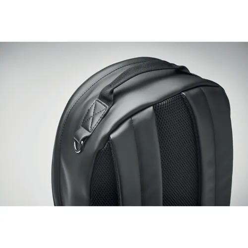 BAI BACKPACK 15 colos PU laptop hátizsák Fekete 
