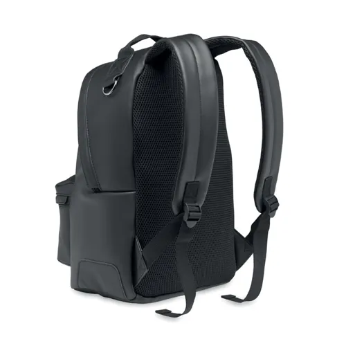 BAI BACKPACK 15 colos PU laptop hátizsák Fekete 