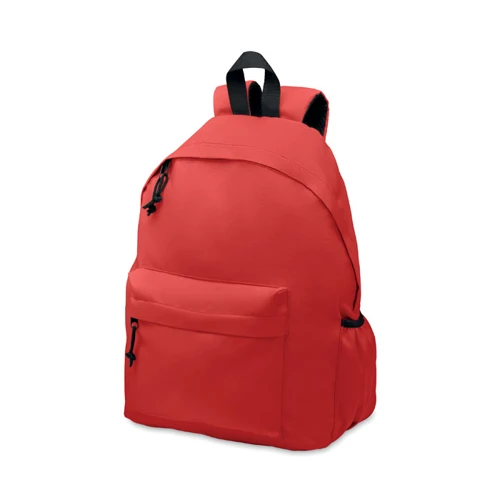 BAPAL+ 600D RPET poliészter hátizsák Piros 