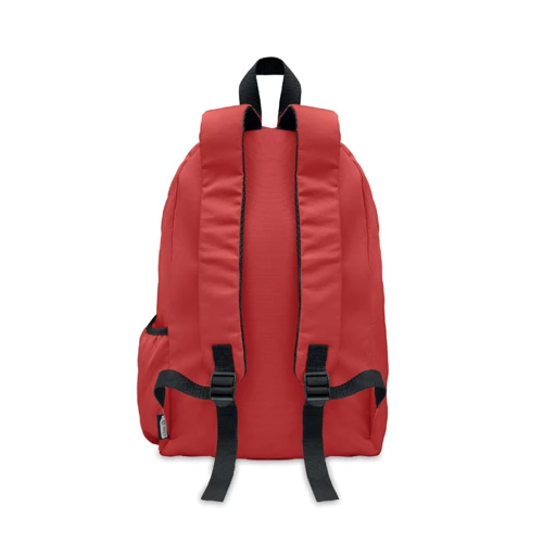 BAPAL+ 600D RPET poliészter hátizsák Piros 