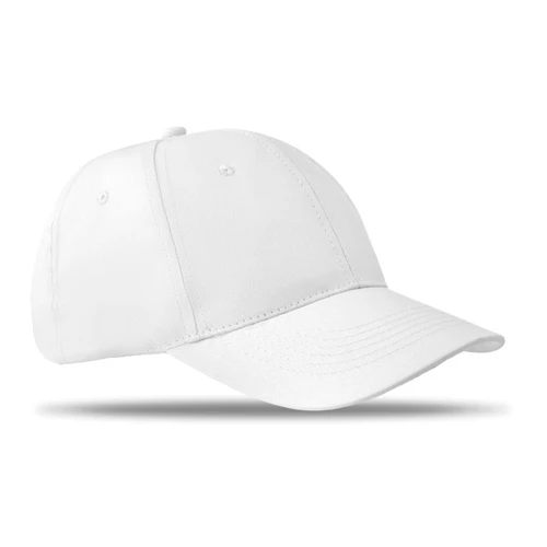 BASIE APOLLO 6 panel baseball sapka 160g/m² Fehér 