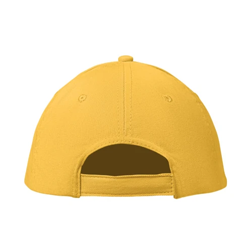 BASIE APOLLO 6 panel baseball sapka 160g/m² Sárga 
