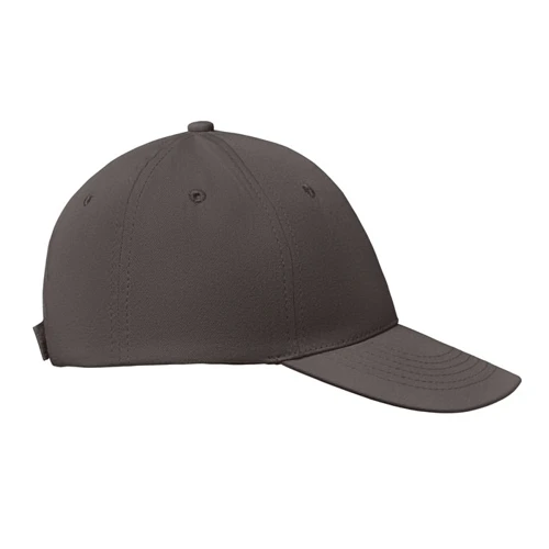 BASIE APOLLO 6 panel baseball sapka 160g/m² sötét szürke 