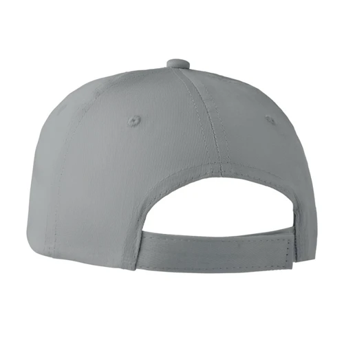 BASIE APOLLO 6 panel baseball sapka 160g/m² Szürke 