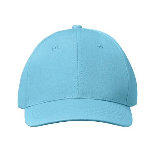 BASIE APOLLO 6 panel baseball sapka 160g/m² világoskék 