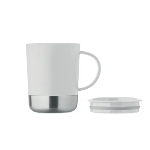 BEAKER Szimplafalú bögre 300 ml Fehér 