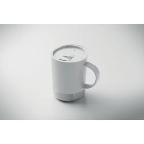 BEAKER Szimplafalú bögre 300 ml Fehér 