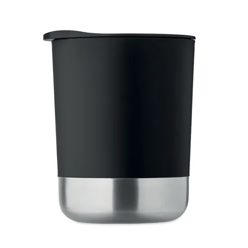 BEAKER Szimplafalú bögre 300 ml Fekete 