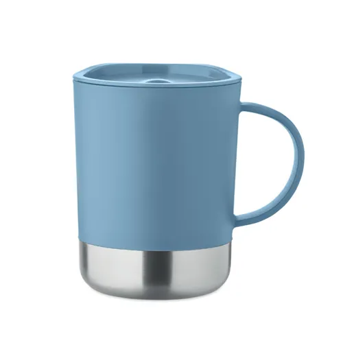 BEAKER Szimplafalú bögre 300 ml Petrolkék 