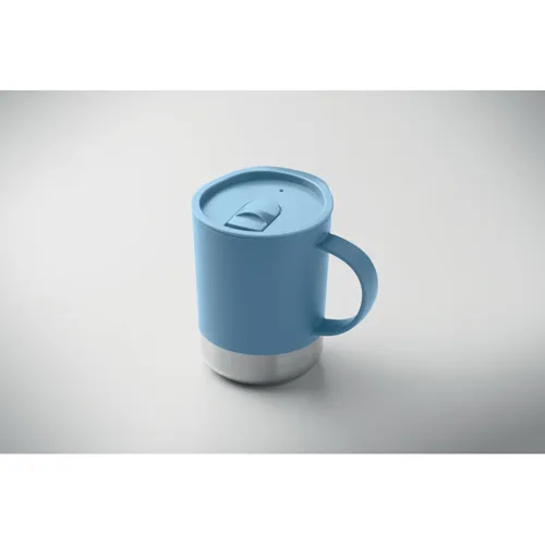 BEAKER Szimplafalú bögre 300 ml Petrolkék 