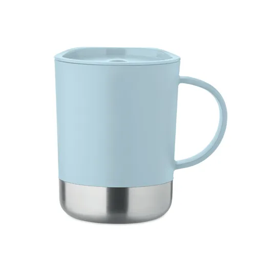 BEAKER Szimplafalú bögre 300 ml Babakék 
