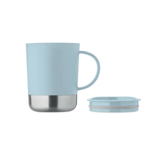 BEAKER Szimplafalú bögre 300 ml Babakék 