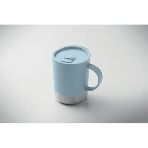 BEAKER Szimplafalú bögre 300 ml Babakék 