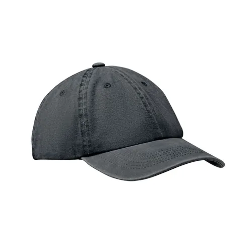 BEAU 6 paneles baseball sapka 265 g Fekete 