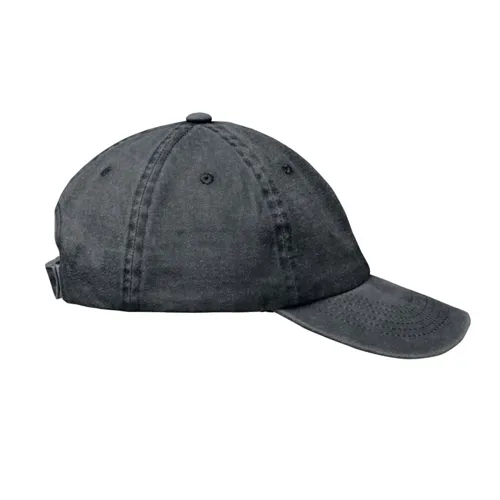 BEAU 6 paneles baseball sapka 265 g Fekete 
