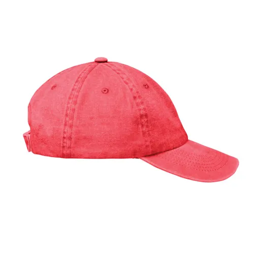 BEAU 6 paneles baseball sapka 265 g Piros 