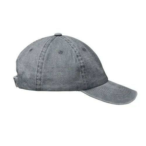 BEAU 6 paneles baseball sapka 265 g Szürke 
