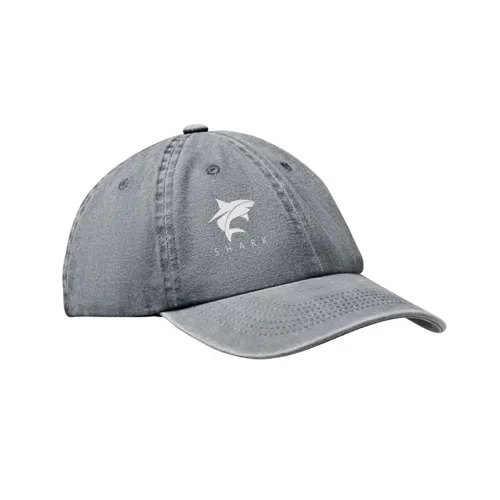 BEAU 6 paneles baseball sapka 265 g Szürke 