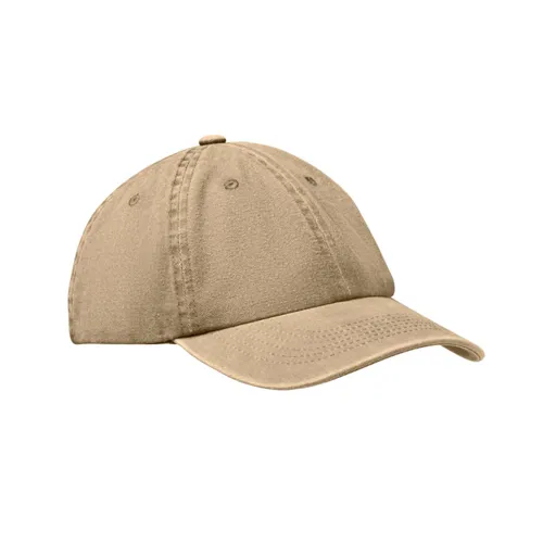 BEAU 6 paneles baseball sapka 265 g Khaki 
