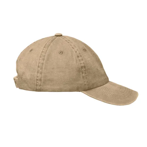 BEAU 6 paneles baseball sapka 265 g Khaki 