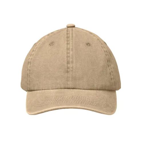 BEAU 6 paneles baseball sapka 265 g Khaki 