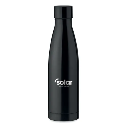 BELO BOTTLE Duplafalú palack, 500 ml Fekete 