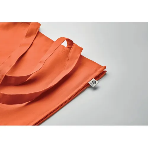 BENTE COLOUR Biopamut bevásárlótáska 220 g Narancssárga 