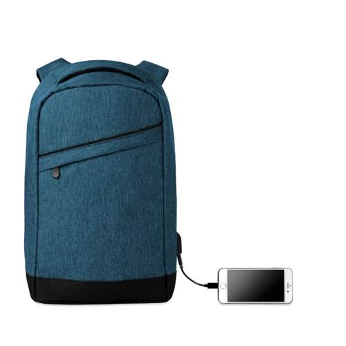 BERLIN Lopásbiztos hátitáska Kék 