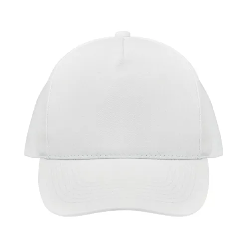 BICCA CAP Biopamut baseball sapka 250g/m²mo6432-85 Fehér 