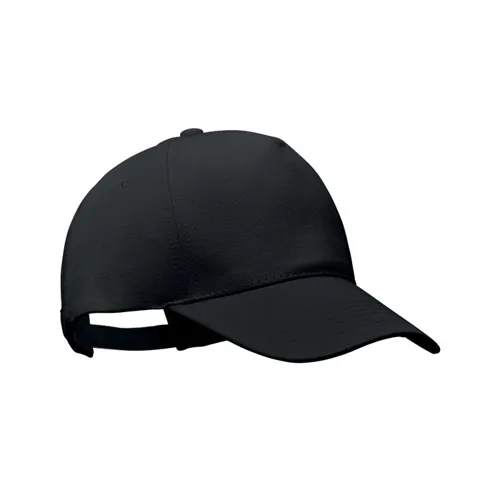 BICCA CAP Biopamut baseball sapka 250g/m²mo6432-85 Fekete 