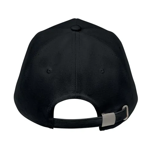 BICCA CAP Biopamut baseball sapka 250g/m²mo6432-85 Fekete 