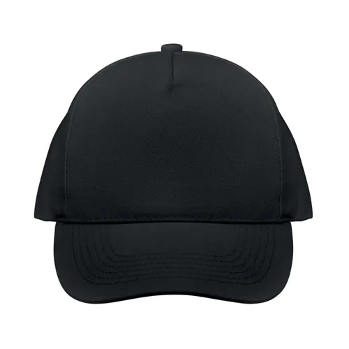 BICCA CAP Biopamut baseball sapka 250g/m²mo6432-85 Fekete 