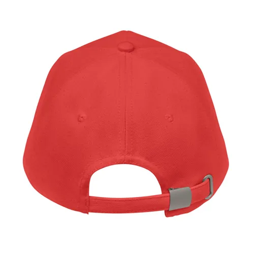 BICCA CAP Biopamut baseball sapka 250g/m²mo6432-85 Piros 