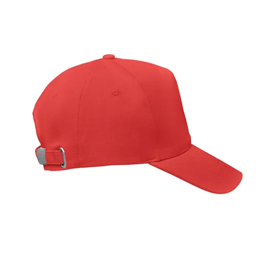 BICCA CAP Biopamut baseball sapka 250g/m²mo6432-85 Piros 