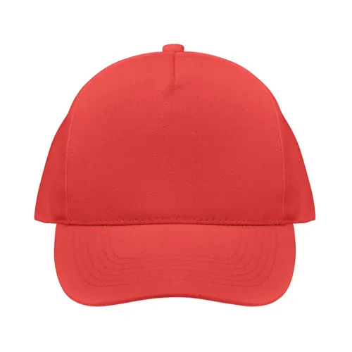 BICCA CAP Biopamut baseball sapka 250g/m²mo6432-85 Piros 
