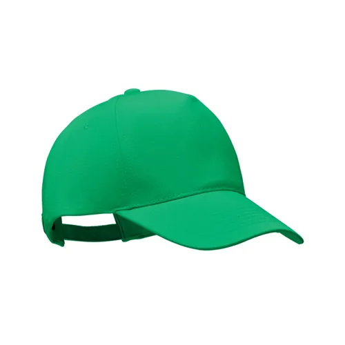 BICCA CAP Biopamut baseball sapka 250g/m²mo6432-85 Zöld 