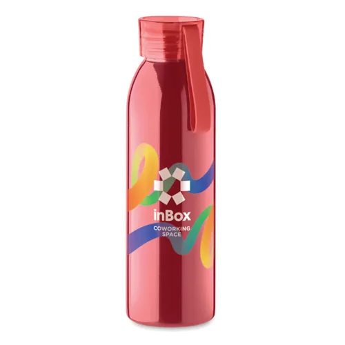 BIRA Rozsdamentes acél palack 650ml Piros 
