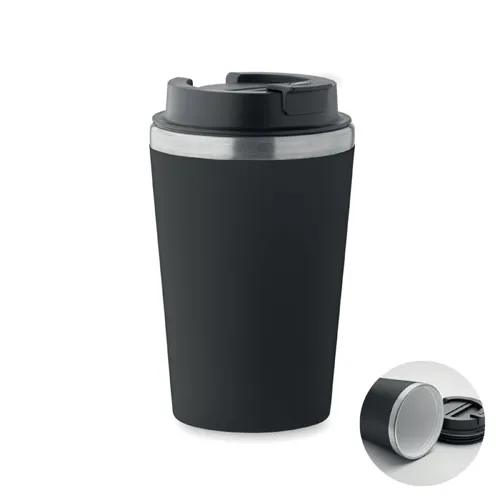 BLERM Pohár kerámia bevonattal 350ml Fekete 