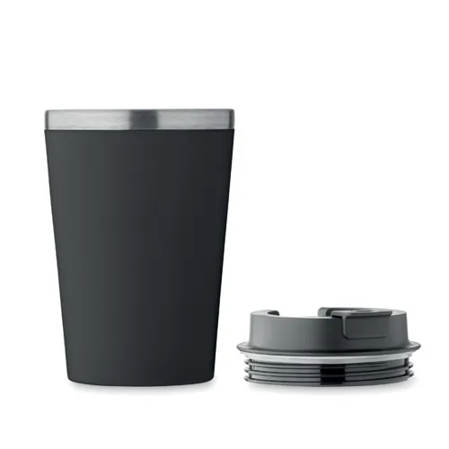BLERM Pohár kerámia bevonattal 350ml Fekete 