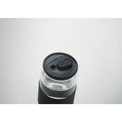 BOROSIP Boroszilikát pohár 550 ml Fekete 