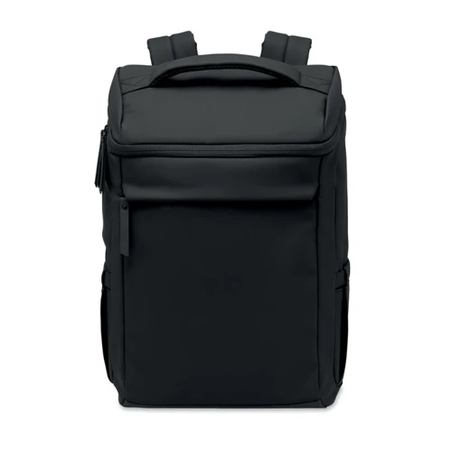 BOULDER 15 colos PU laptop hátizsák Fekete 