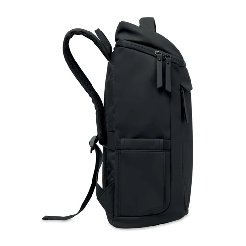 BOULDER 15 colos PU laptop hátizsák Fekete 