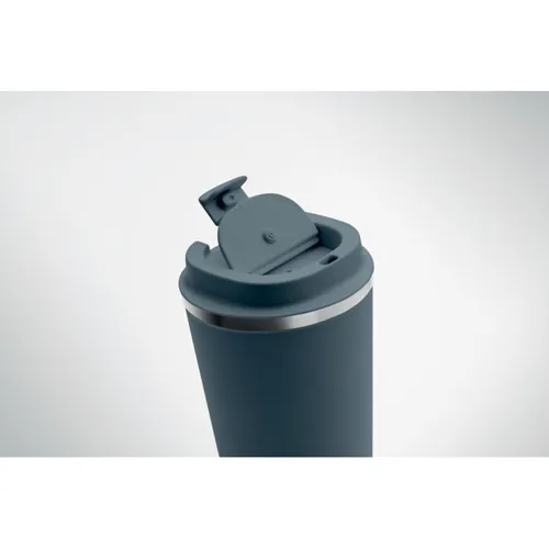 BRACE Duplafalú pohár, 350 ml Petrolkék 