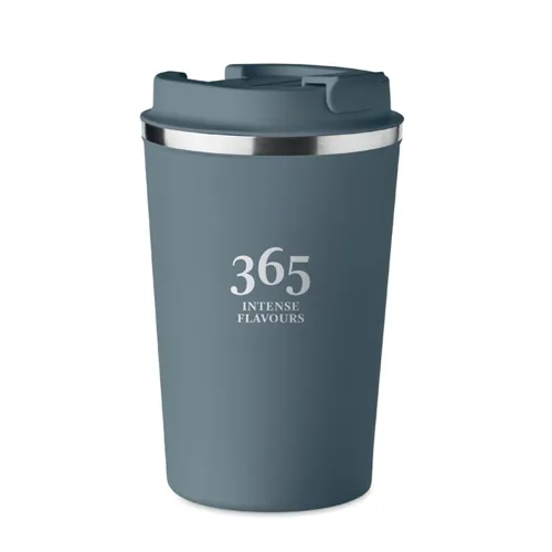 BRACE Duplafalú pohár, 350 ml Petrolkék 