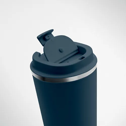BRACE Duplafalú pohár, 350 ml Francia Tengerészkék 