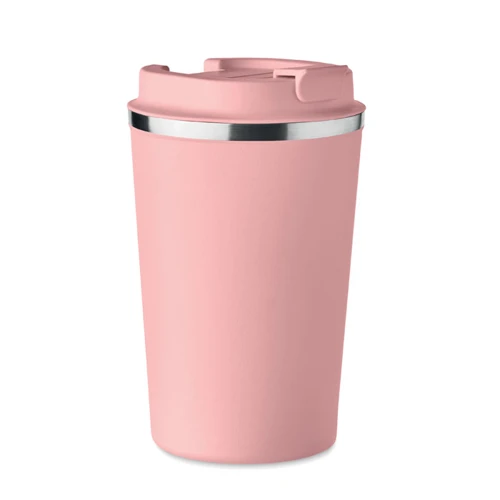 BRACE Duplafalú pohár, 350 ml Babarózsaszín 
