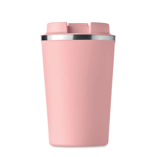 BRACE Duplafalú pohár, 350 ml Babarózsaszín 